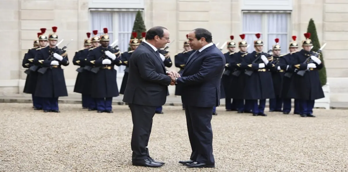 ليبيا ومكافحة الإرهاب أولويتان في لقاء السيسي وأولاند