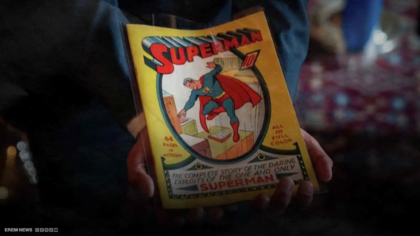 "بـ 9.12 مليون دولار".. نسخة نادرة من "سوبرمان" تغيّر مصير 3 إخوة