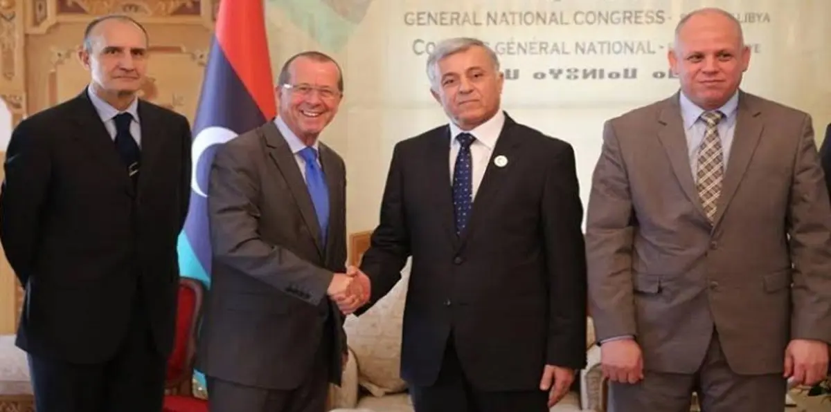 كوبلر يلتقي أبو سهمين للدفع بالحوار السياسي الليبي