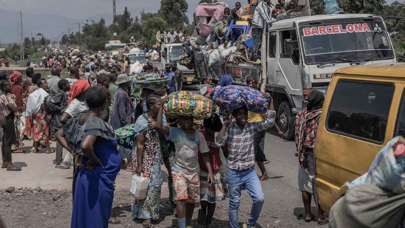 باريس.. مئات الكونغوليين يخرجون في مظاهرة تطالب بوقف الحرب