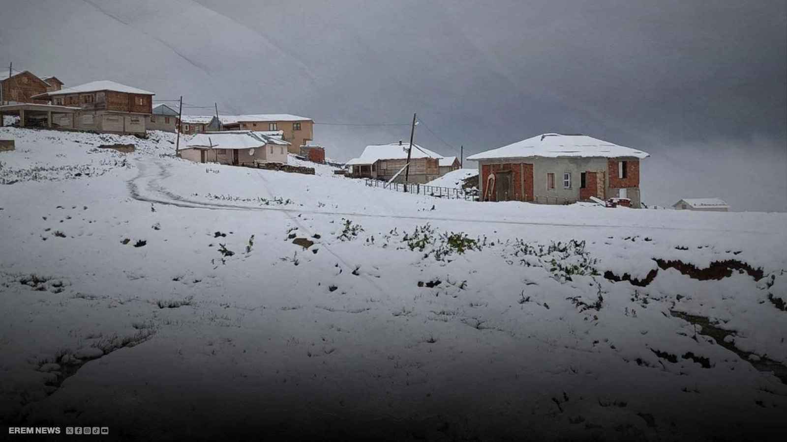 تركيا في مفارقة مناخية..ثلوج تغطي الشرق وحرائق تلتهم الغرب