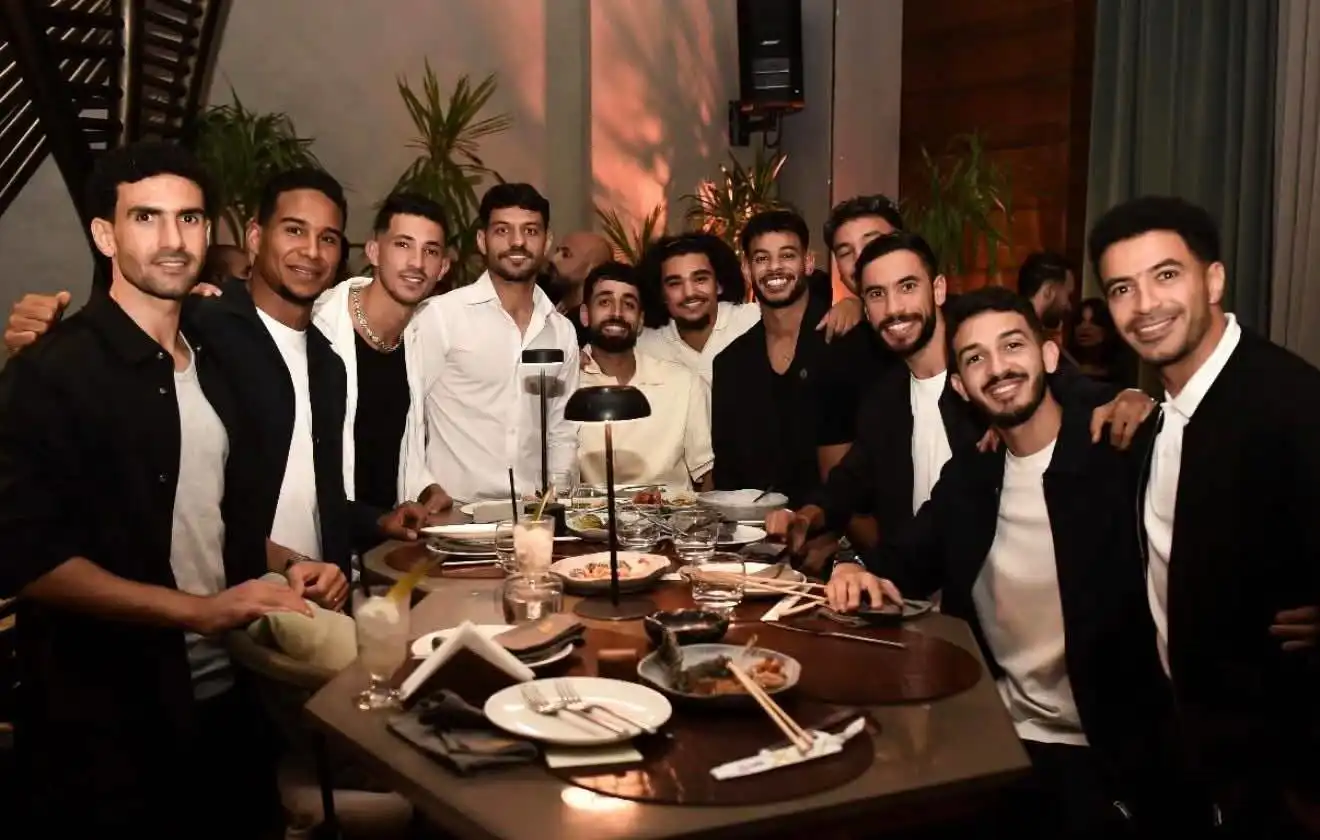 من حفل خطوبة نجم الزمالك دونجا