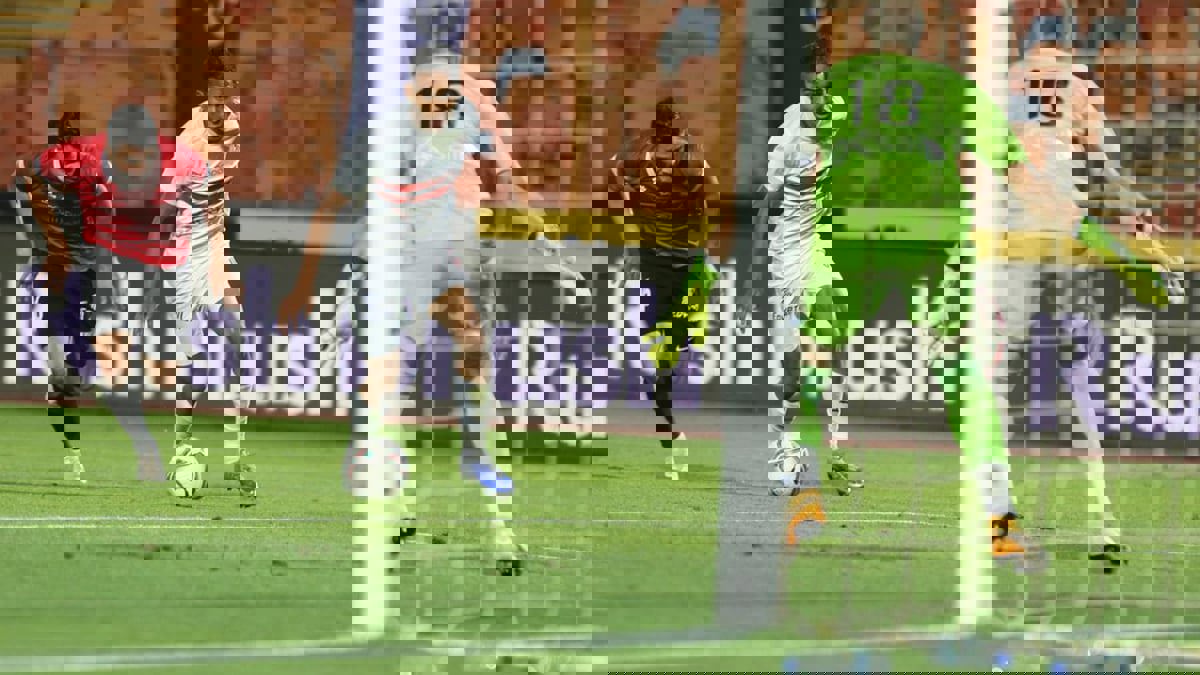 أهداف مباراة الزمالك ومصر المقاصة (فيديو)