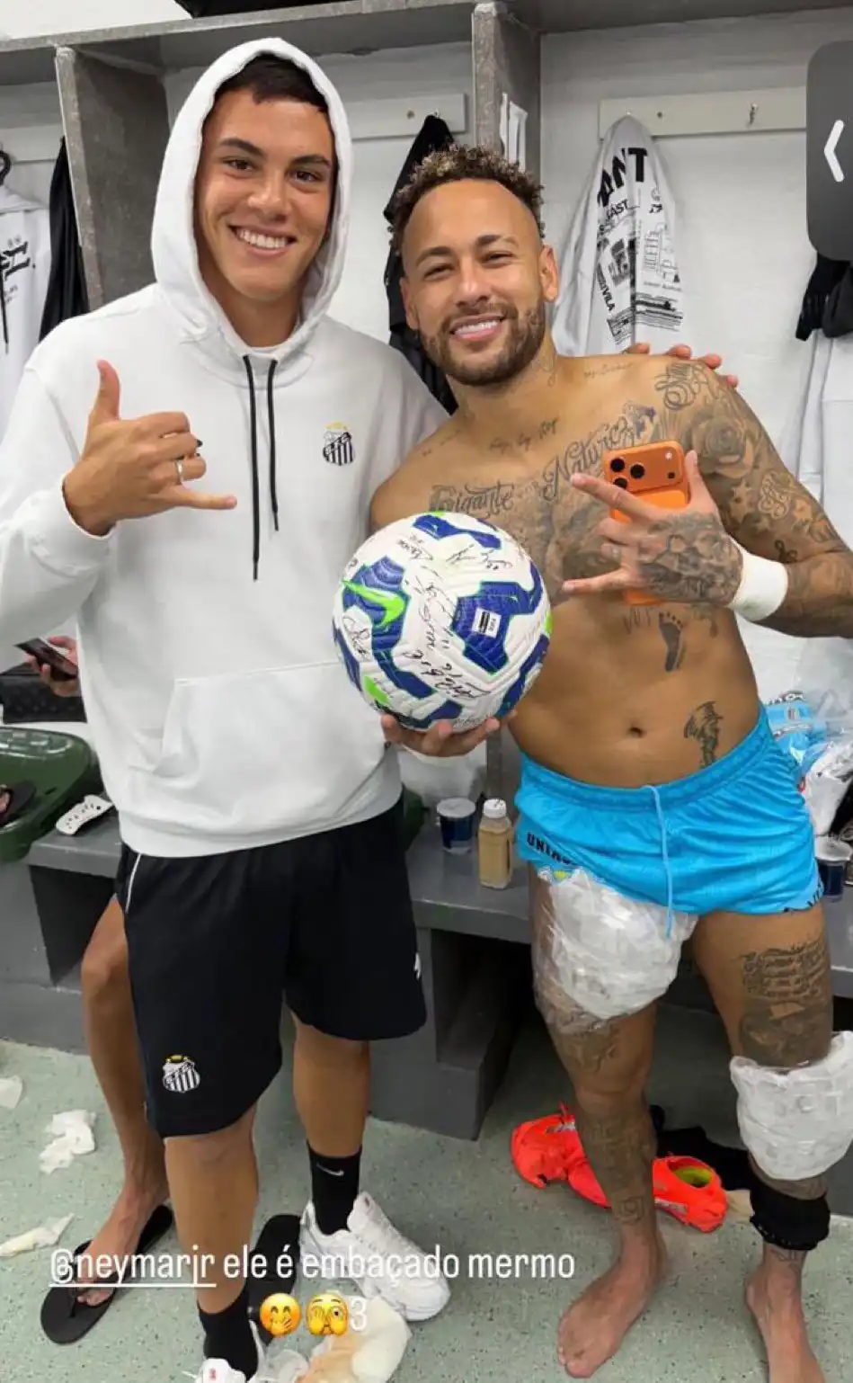 نيمار بعد الفوز على جوفينتودي