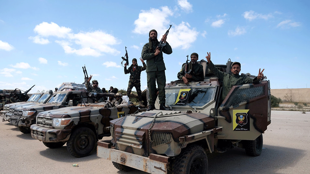 الجيش الليبي يحبط هجومًا لداعش على بوابة أمنية وسط البلاد‎