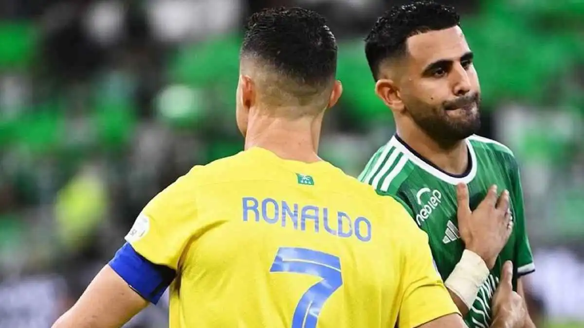 لا أتفق مع رونالدو.. تصريح صادم من رياض محرز عن الدوري السعودي