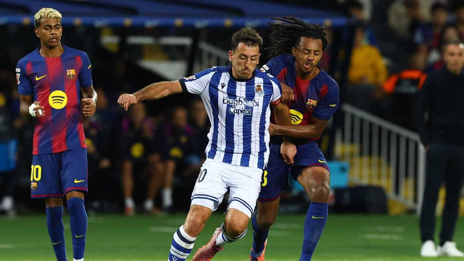 ضربة موجعة لريال مدريد.. برشلونة يحقق 5 مكاسب كبرى بالفوز على سوسيداد