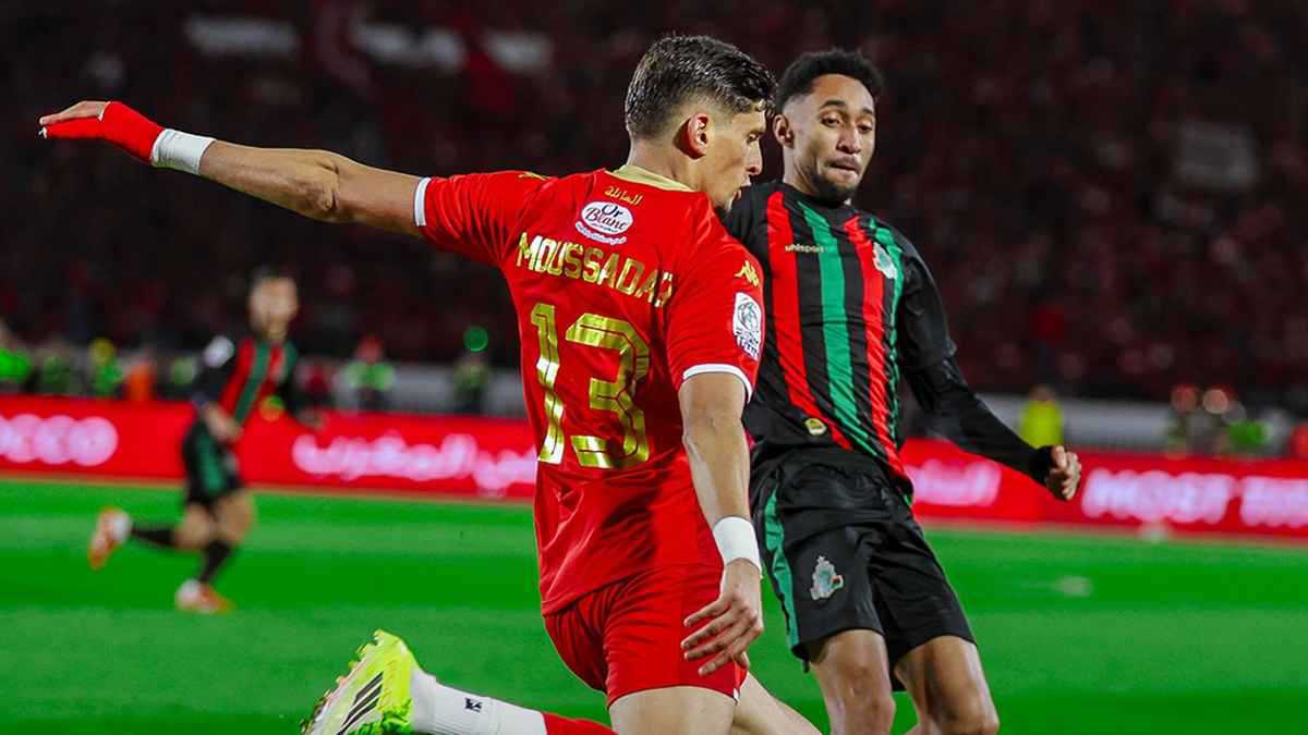 ترتيب الدوري المغربي بعد خسارة الوداد ضد الجيش الملكي وفوز نهضة بركان 