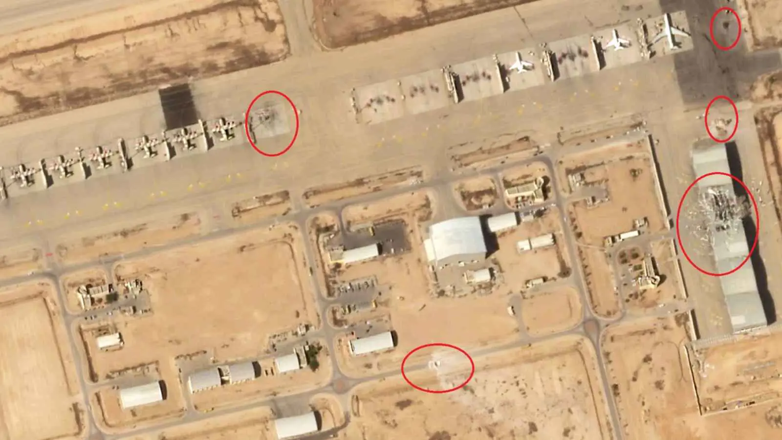 تقرير: 32 صاروخًا إيرانيًا سقطت في محيط قاعدة نيفاتيم