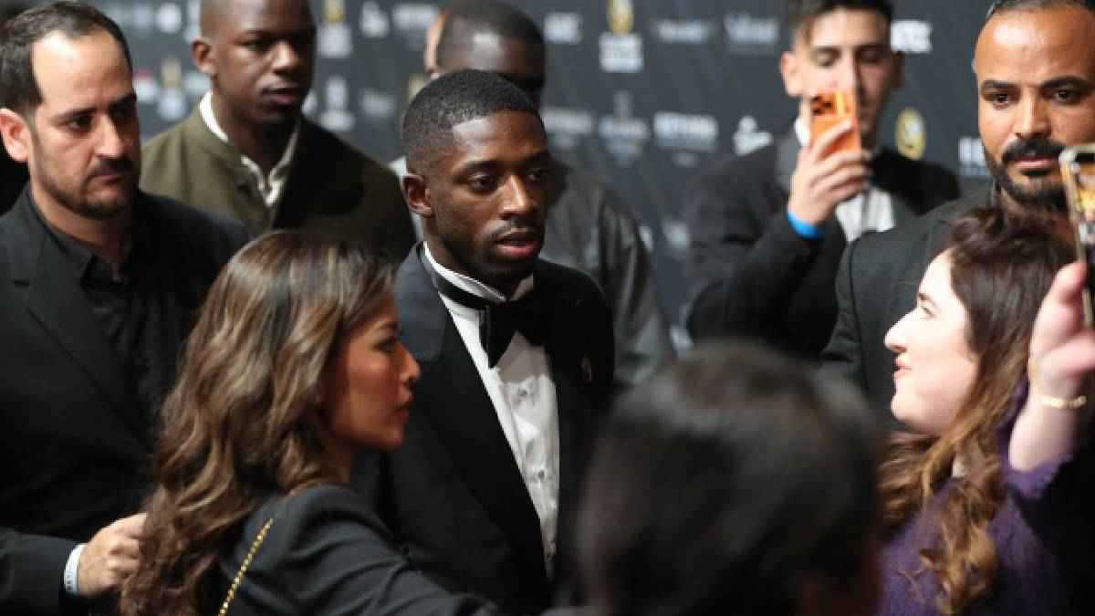 عثمان ديمبيلي يتوج بجائزة أفضل لاعب في العالم بحفل "غلوب سوكر"