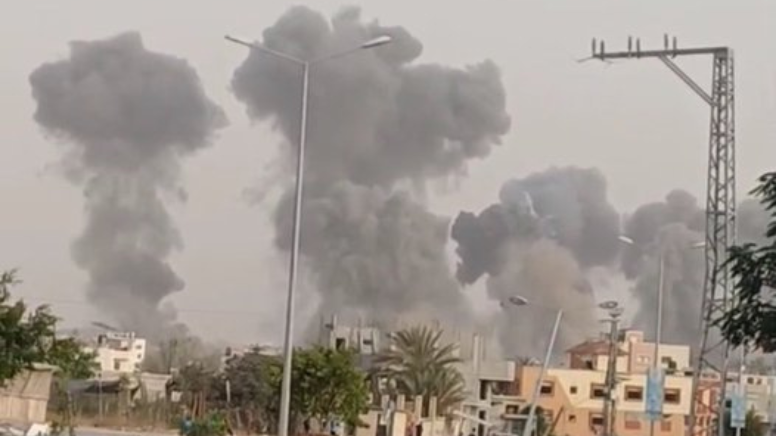 ضحايا ودمار واسع في قصف إسرائيلي لمستشفى غزة الأوروبي (فيديو)