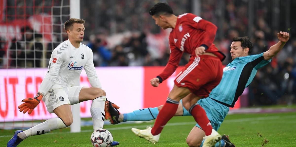 جيمس رودريغيز يضغط للعودة إلى ريال مدريد