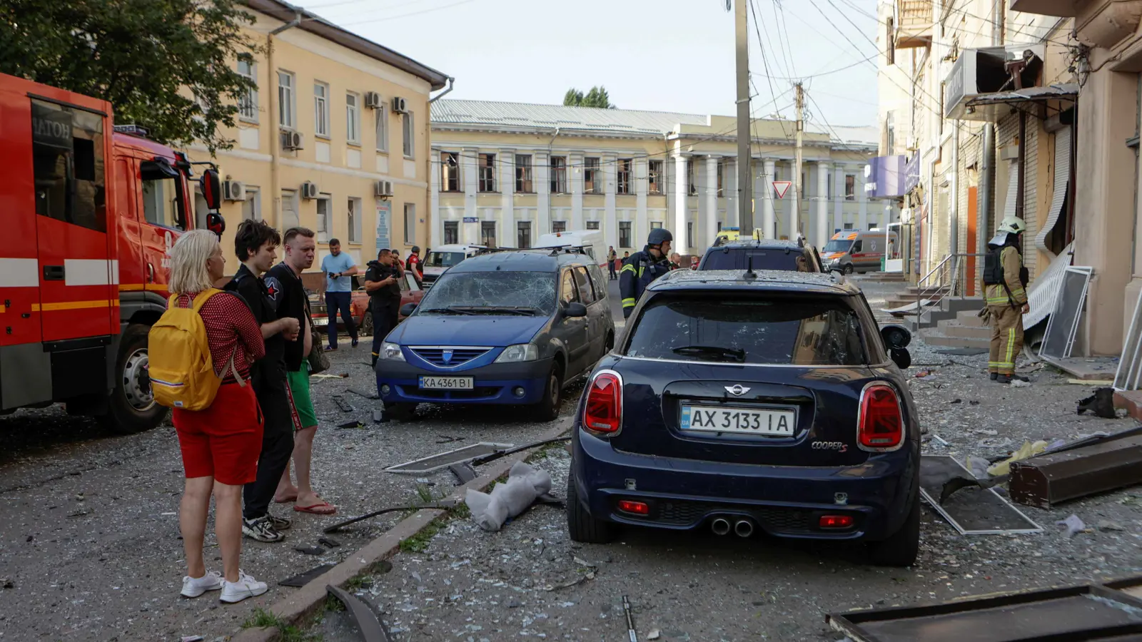 قصف روسي لسد في خاركيف يعطل طريق إمداد عسكري