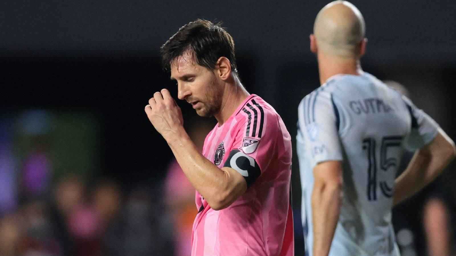 عام كارثي.. كم لقبا خسره ميسي مع إنتر ميامي هذا الموسم؟