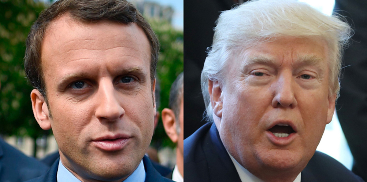 ترامب وماكرون يتفقان على الاجتماع خلال قمة الناتو