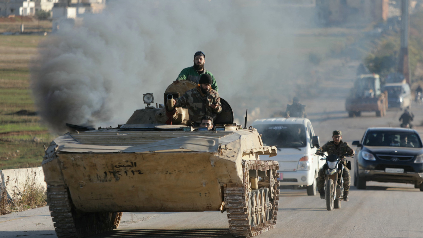 "هيئة تحرير الشام" والفصائل تعلن السيطرة على كامل محافظة إدلب