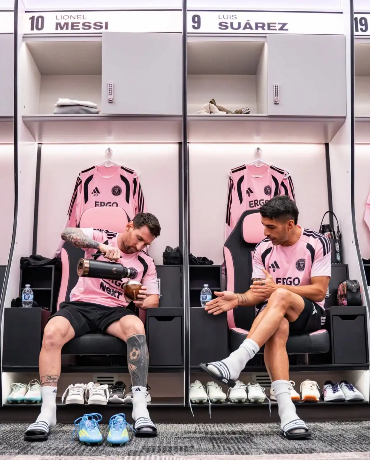 ميسي وسواريز