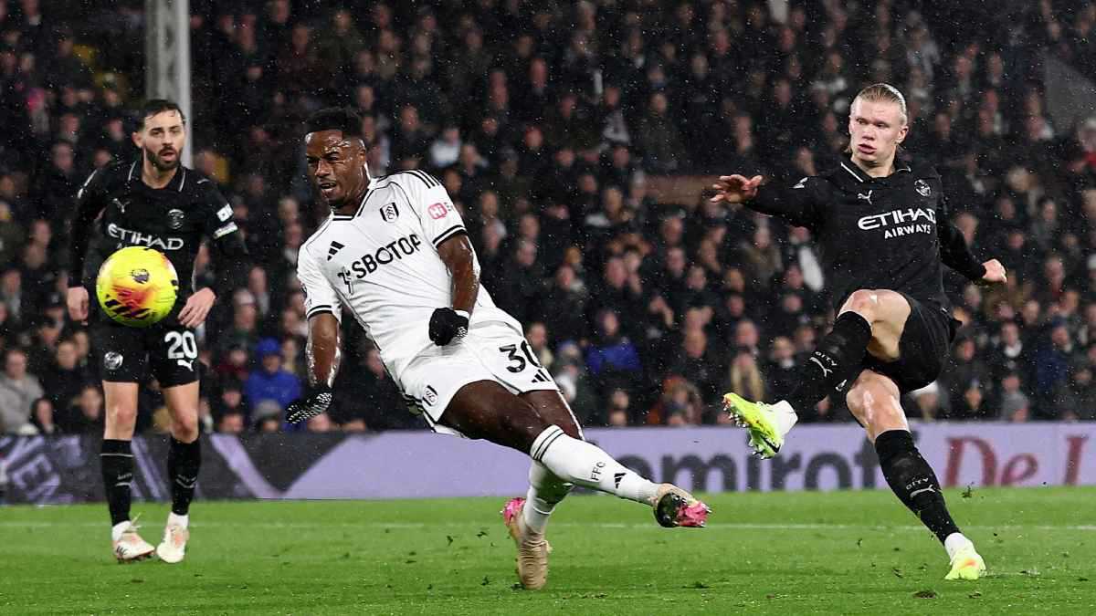 ملخص وأهداف ورجل مباراة مانشستر سيتي وفولهام في الدوري الإنجليزي