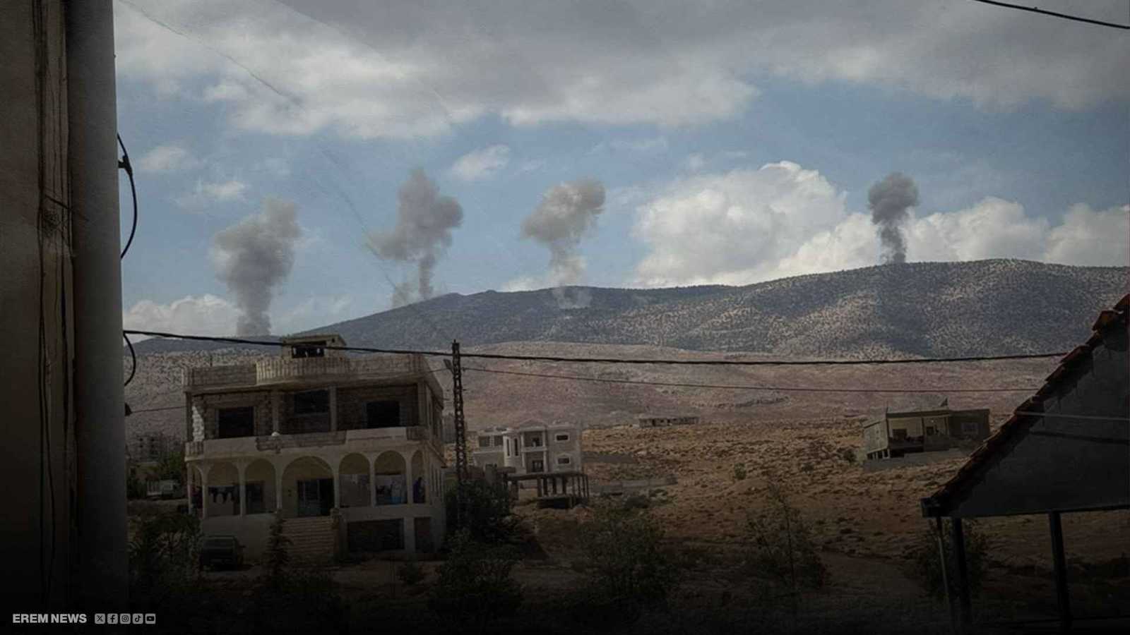 أوقعت قتلى.. غارات إسرائيلية على معسكرات لقوة الرضوان شرقي لبنان (فيديو)