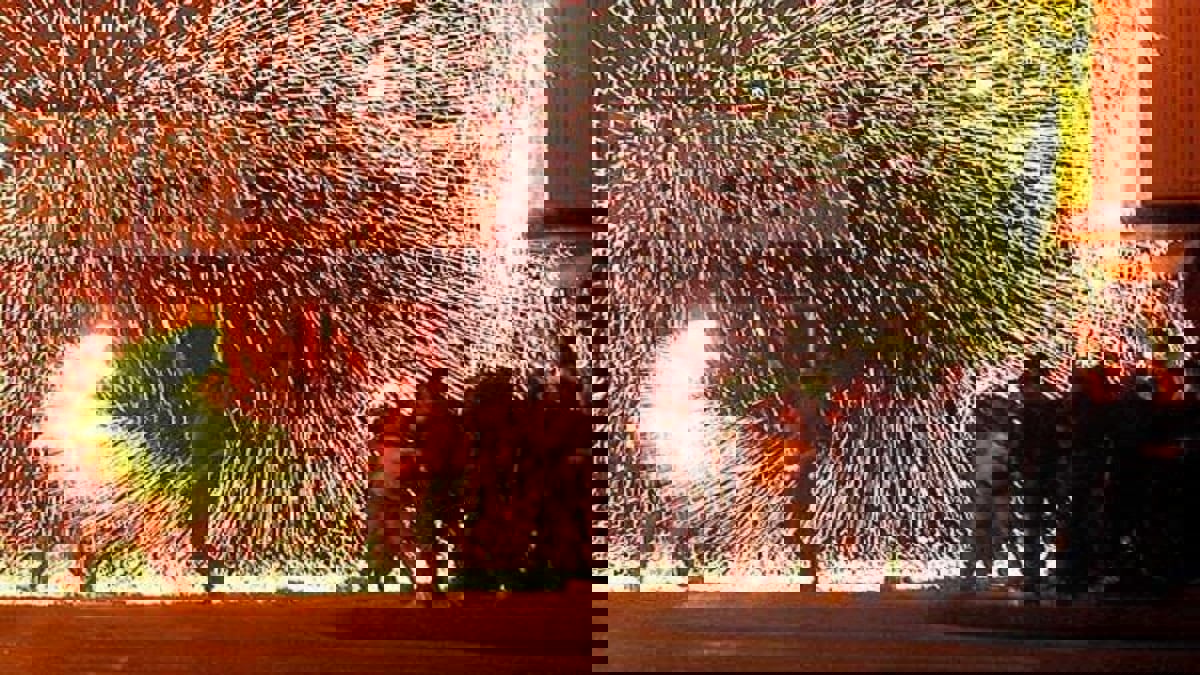 6 قتلى و 331 جريحا في احتفالات شعبية إيرانية (صور)