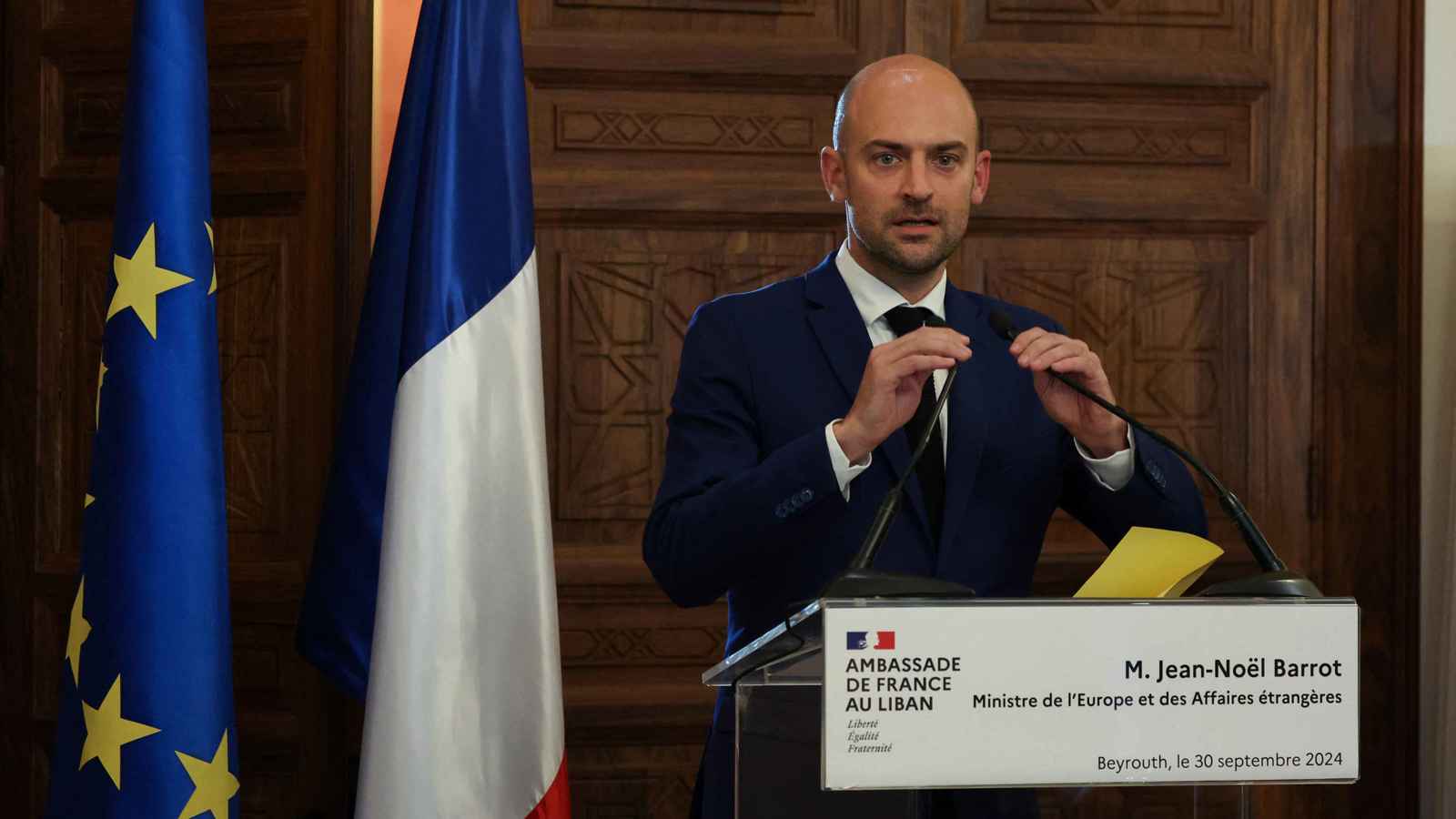 وزير الخارجية الفرنسي من القدس: الحل الدبلوماسي مازال قائما