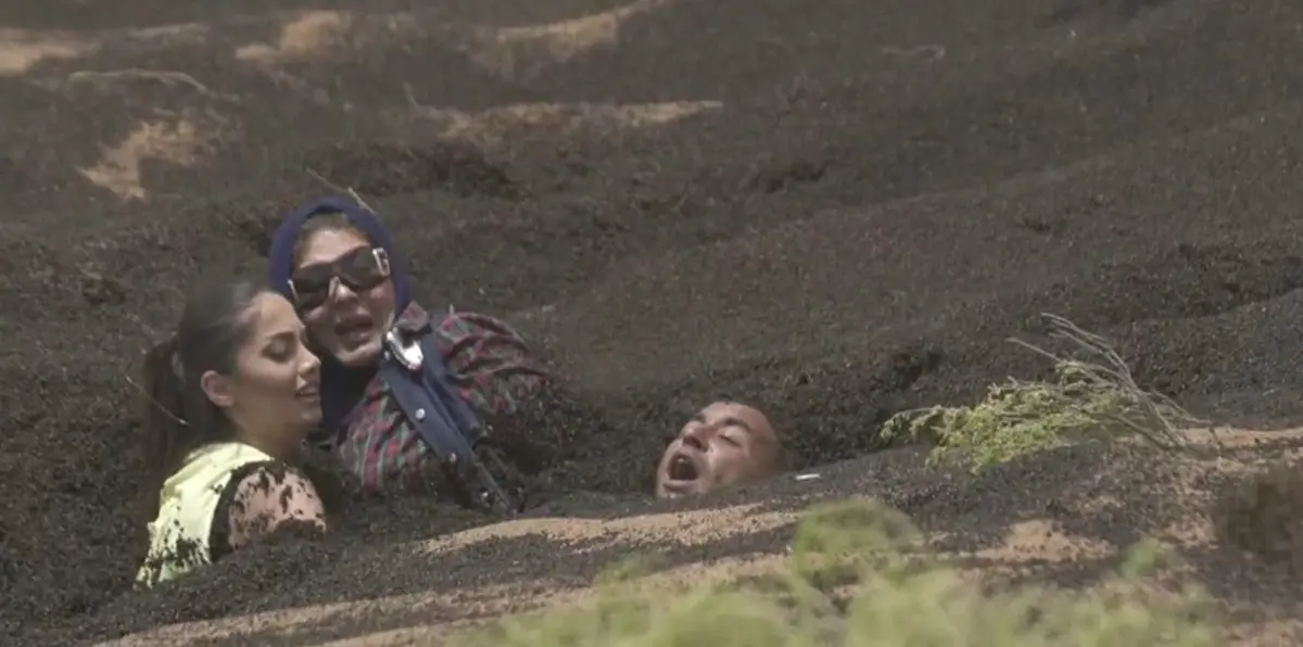 سهير رمزي تكسب تعاطف الجمهور في تحدي "رامز تحت الأرض" (صور)