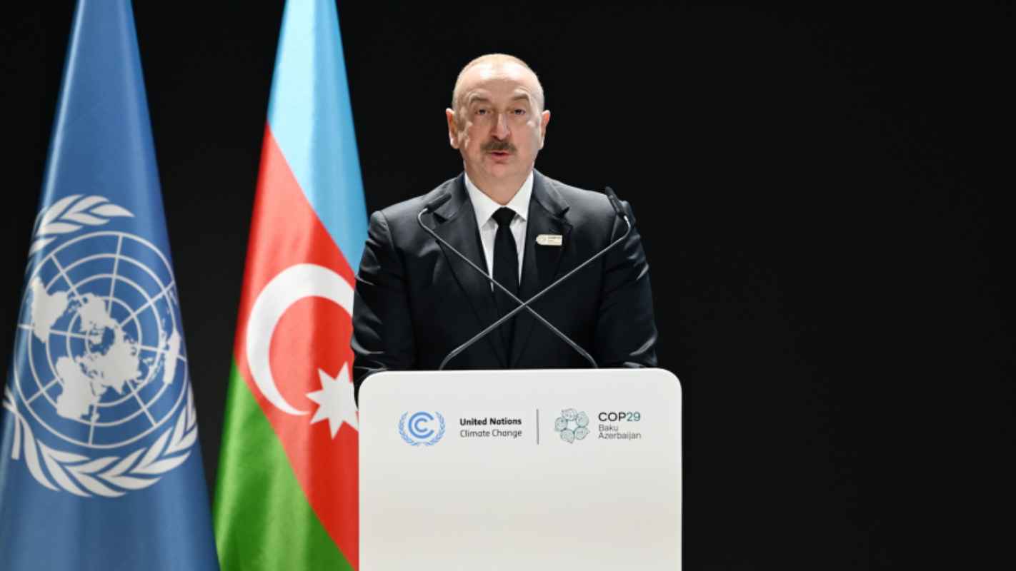علييف يشن هجوما حادا على الغرب ويتهمه بـ"النفاق السياسي"