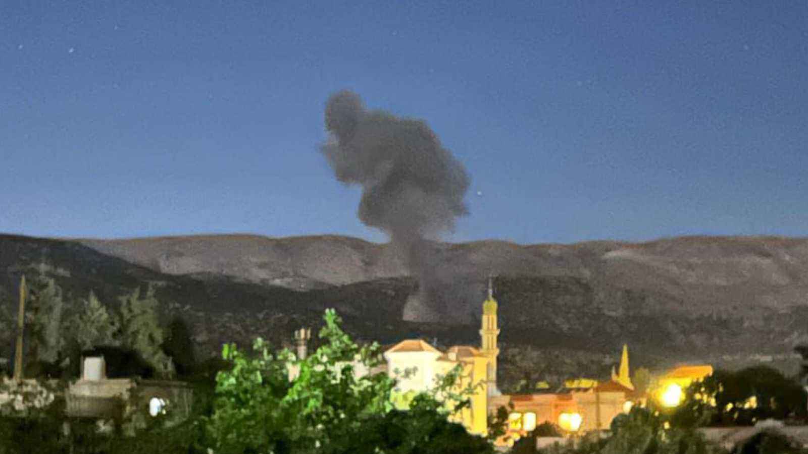 الجيش الإسرائيلي يشن غارات على البقاع وجنوب لبنان (فيديو)