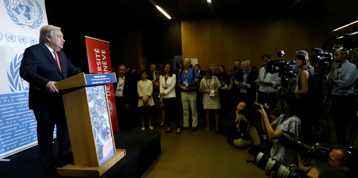 غوتيريش: الأوضاع في غزة تنذر باندلاع حرب