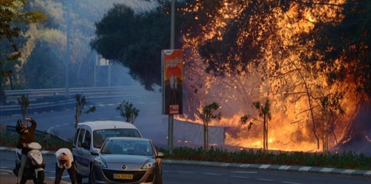 حرائق إسرائيل تبعث تل أبيب على تقديم الشكر للسلطة الفلسطينية