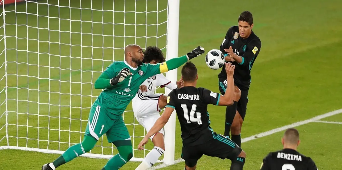 مباراة الجزيرة وريال مدريد.. علي خصيف ينقذ 4 أهداف بردود فعل مذهلة (فيديو)‎