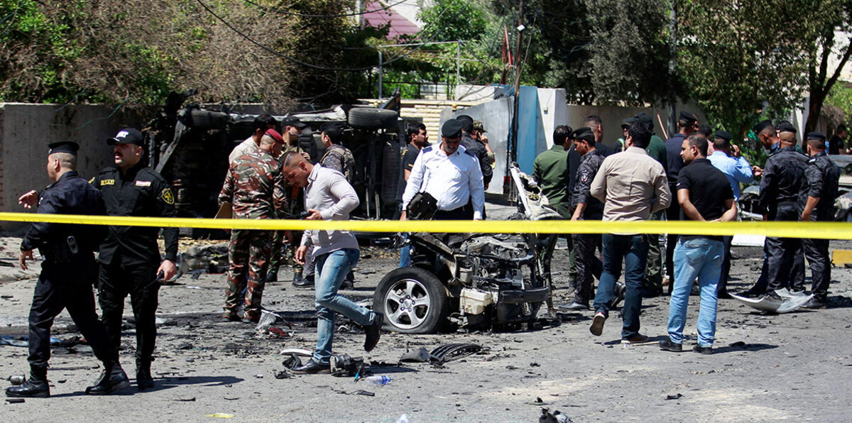 27 قتيلا وعشرات الجرحى بتفجيرين في بغداد