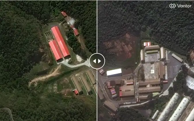 قبل وبعد الضربات الأمريكية