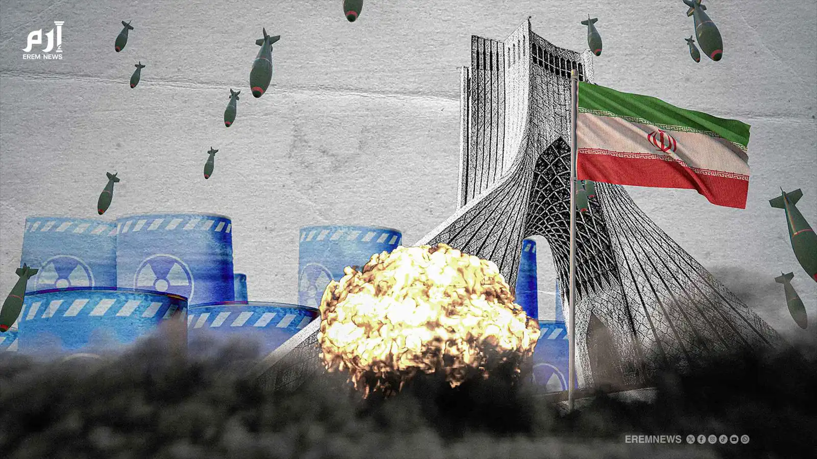 مفتشون: إيران تمتلك من اليورانيوم ما يكفي لصنع "100 قنبلة نووية" (فيديو إرم)