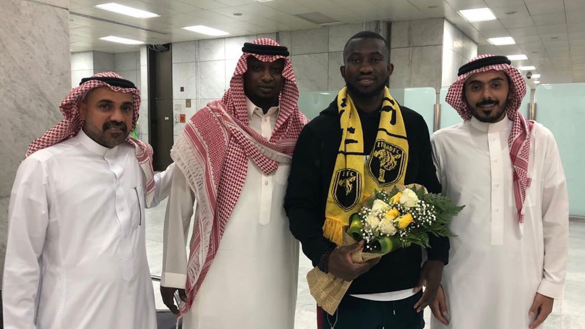 الإيفواري سيكو سانوغو يصل جدة للانضمام لتدريبات نادي الاتحاد السعودي