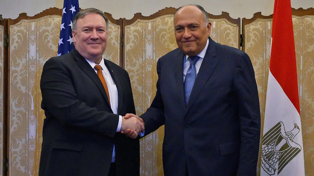 مصر لبومبيو: الجولان السوري أرض عربية محتلة