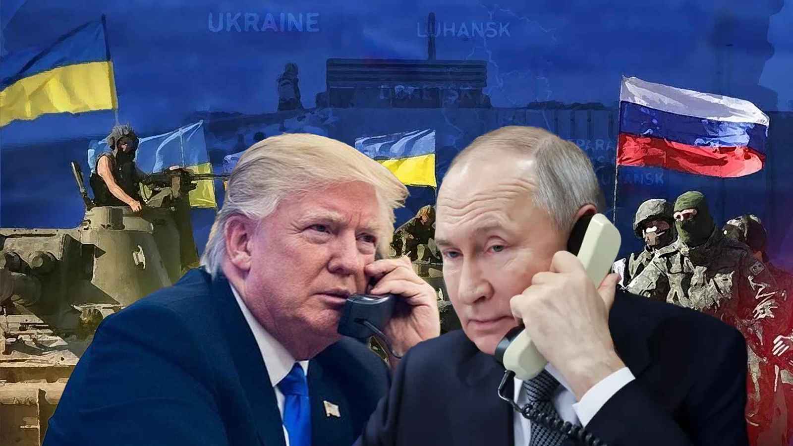 مكالمة بوتين وترامب