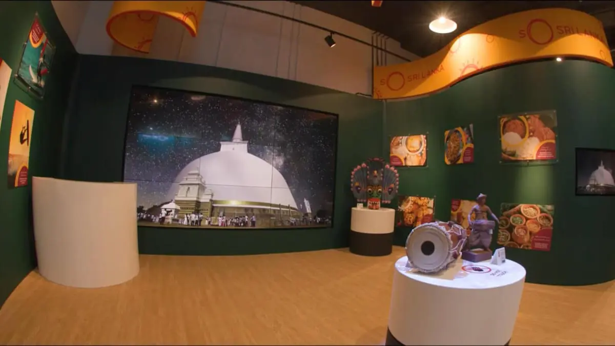 إكسبو دبي.. سريلانكا تنعش زوارها بكوب من الشاي الفريد