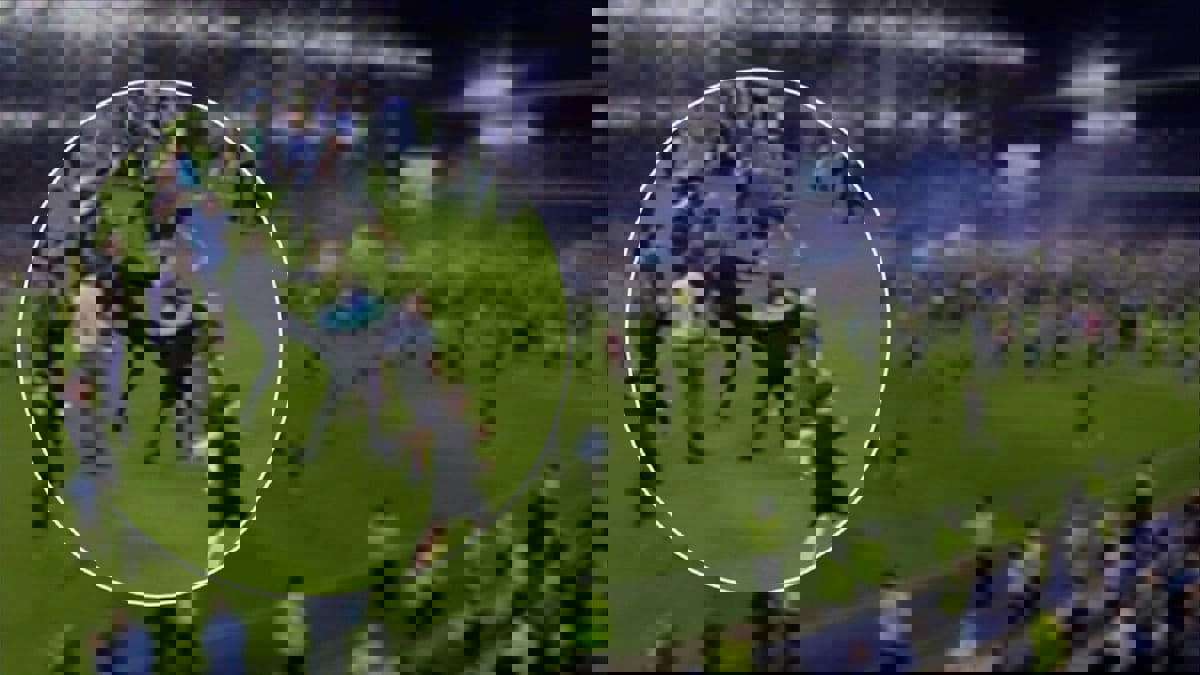 باتريك فييرا يركل مشجعا بعد خسارة كريستال بالاس أمام إيفرتون (فيديو)