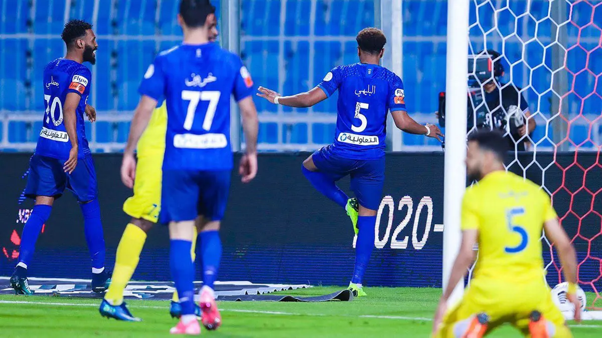 مباراة الهلال ضد العين.. علي البليهي يسجل ويحتفل على طريقة محمد صلاح (فيديو)