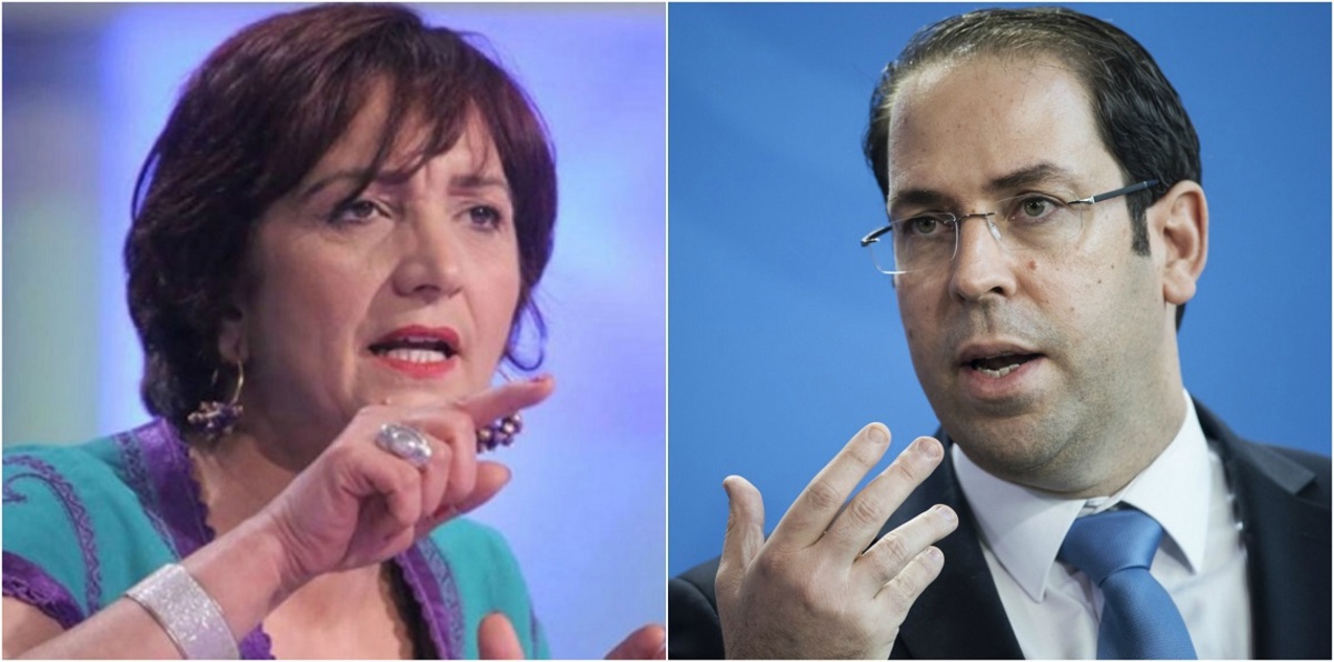 برلمانية تونسية تطالب الشاهد بالاستقالة أو حبس معارضيه