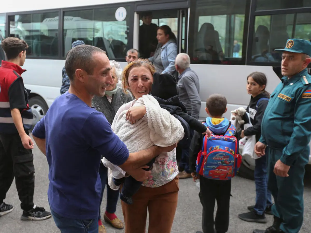 وصول 65 ألف أرمني من ناجورنو قرة باغ إلى أرمينيا