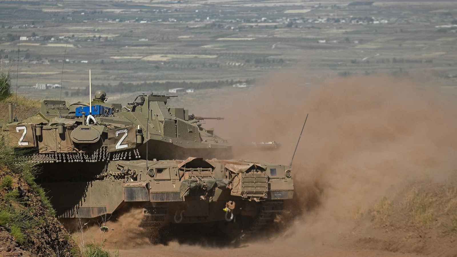 الدبابات الإسرائيلية تصل إلى مشارف دمشق