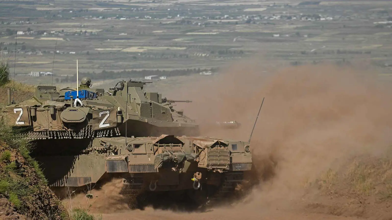 الدبابات الإسرائيلية تصل إلى مشارف دمشق