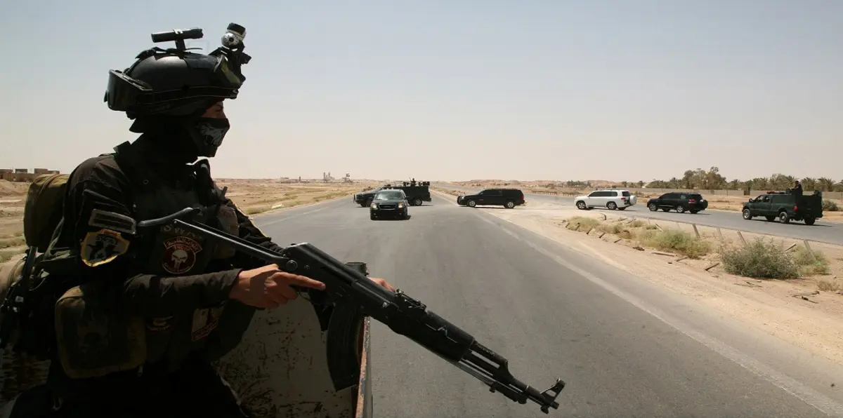 العراق يؤمن الطريق الدولي مع الأردن بالطائرات والدوريات الأمنية السرية