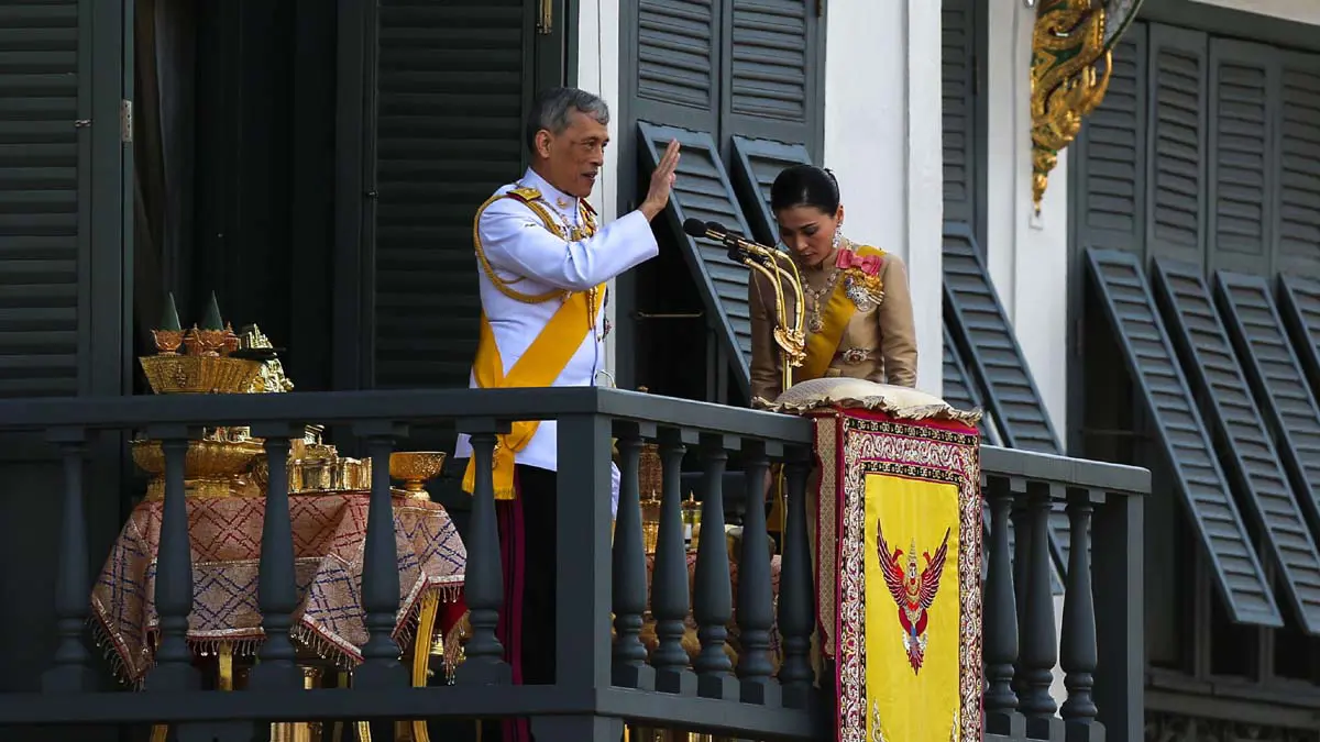 في تايلاند.. مسيرة أفيال لتحية الملك الجديد (صور)