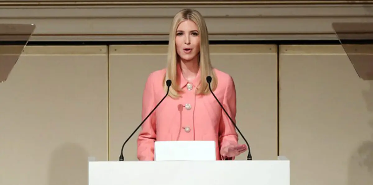 إيفانكا ترامب تتحدث من طوكيو عن التحرش الجنسي ضد النساء