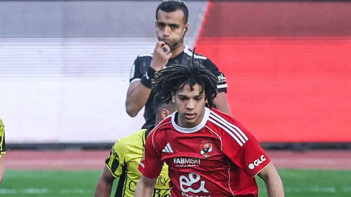 مروان عثمان يسجل أول أهدافه بقميص الأهلي المصري (فيديو)