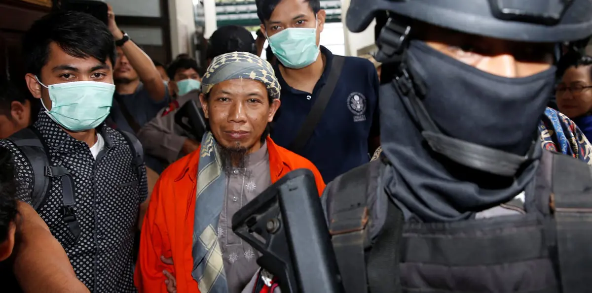 إندونيسيا.. توجيه اتهامات لمؤسس جماعة "أنصار الدولة" بتدبير هجمات‎ إرهابية