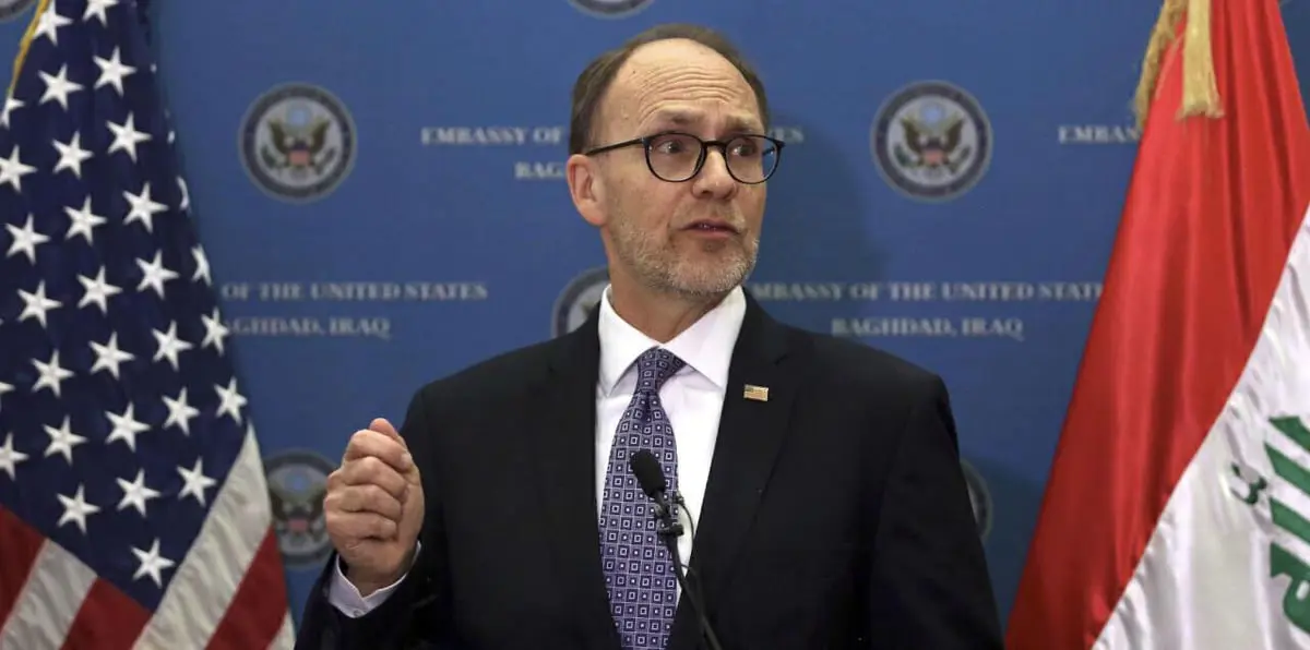 سفير أمريكا ببغداد: سنواجه إيران في عراق ما بعد داعش